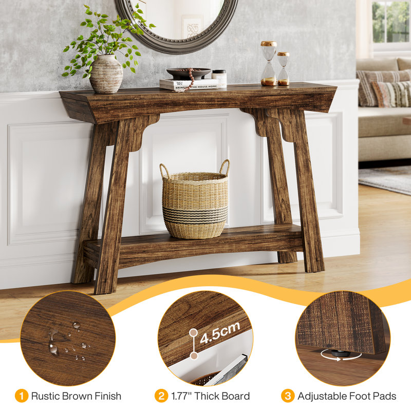 2 foot console table discount